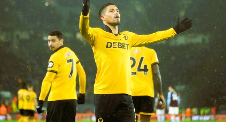 PREMIER LEAGUE : WOLVES VS ASTON VILLA – 27/02/2026  (PHOTO – JOAO GOMES CELEBRATES)