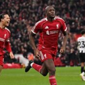 PREMIER LEAGUE : SATURDAY – 31/01/2026 – (PHOTO – IBRAHIMA KONATE CELEBRATES)