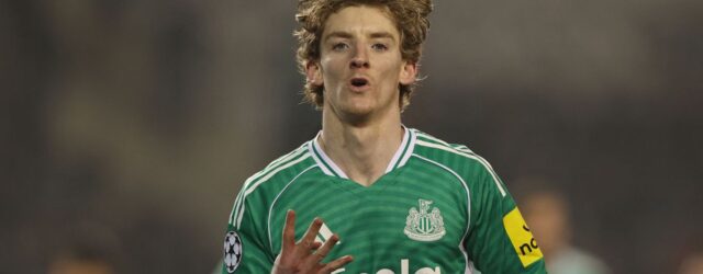 CHAMPIONS LEAGUE KNOCKOUT PLAY-OFFS : QARABAG FK VS NEWCASTLE UNITED – 18/02/2026 – (PHOTO – ANTHONY GORDON SCORED FOUR GOALS!)