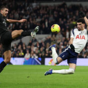 PREMIER LEAGUE :  SUNDAY – 02/02/2026  (PHOTO – DOMINIC SOLANKE SCORES A BRACE FOR MAN CITY)