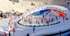 A WONDERFUL OLYMPIC WINTER GAMES CLOSING CEREMONY IS PROMISED FOR TONIGHT!