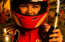 NEW 2026 F1 OPENING TITLES  (PHOTO – AMANDA WATERS SUITED AND BOOTED AND READY FOR THE F1 2026 SEASON!)