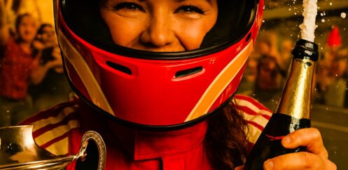 NEW 2026 F1 OPENING TITLES  (PHOTO – AMANDA WATERS SUITED AND BOOTED AND READY FOR THE F1 2026 SEASON!)