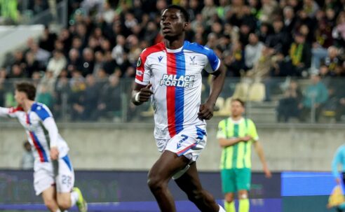 UEFA CONFERENCE LEAGUE : AEK LARNACA VS CRYSTAL PALACE – 19/03/2026  (PHOTO – ISMAILA SARR CELEBRATES)