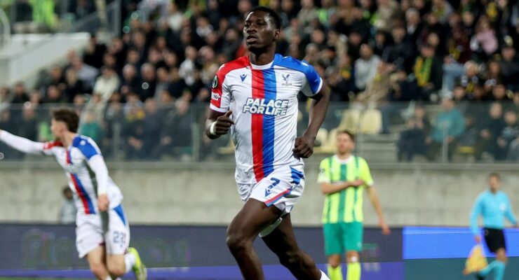 UEFA CONFERENCE LEAGUE : AEK LARNACA VS CRYSTAL PALACE – 19/03/2026  (PHOTO – ISMAILA SARR CELEBRATES)