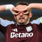 UEFA EUROPA LEAGUE : THURSDAY – 19/03/2026  (PHOTO – JOHN MCGINN CELEBRATES!)