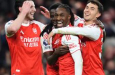 CHAMPIONS LEAGUE : 17/03/2026  (PHOTO – ARSENAL CELEBRATE)