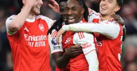 CHAMPIONS LEAGUE : 17/03/2026  (PHOTO – ARSENAL CELEBRATE)