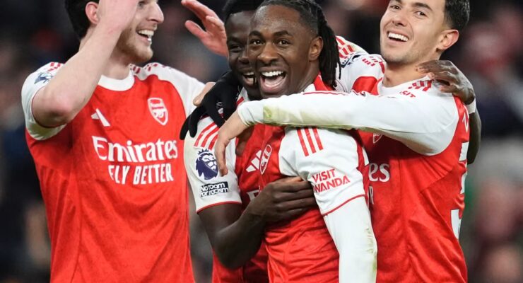 CHAMPIONS LEAGUE : 17/03/2026  (PHOTO – ARSENAL CELEBRATE)