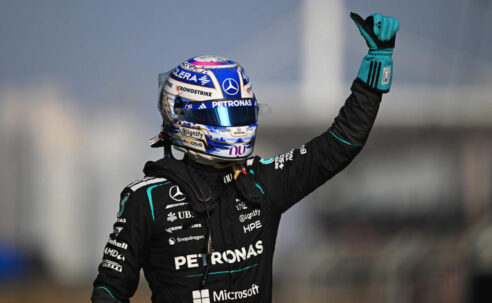 GEORGE RUSSELL CRUISES TO SPRINT POLE IN SHANGHAI