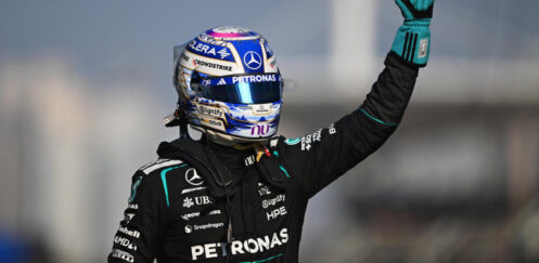 GEORGE RUSSELL CRUISES TO SPRINT POLE IN SHANGHAI