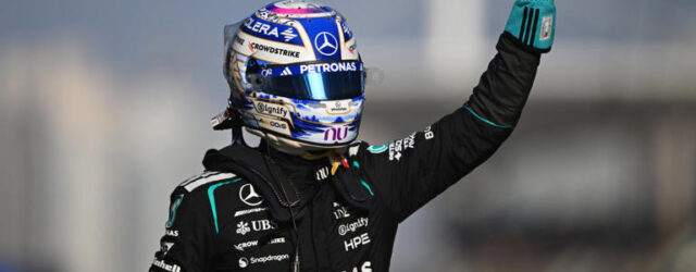 GEORGE RUSSELL CRUISES TO SPRINT POLE IN SHANGHAI