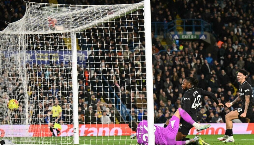 PREMIER LEAGUE :  SATURDAY – 28/02/2026  (PHOTO – ANTOINE SEMENYO SCORES FOR MAN CITY)