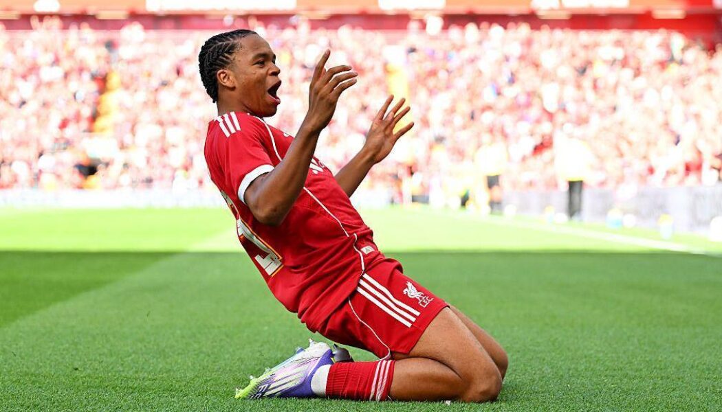 PREMIER LEAGUE :  SATURDAY – 11/04/2026  (PHOTO – RIO NGUMOHA CELEBRATES)