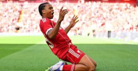 PREMIER LEAGUE :  SATURDAY – 11/04/2026  (PHOTO – RIO NGUMOHA CELEBRATES)