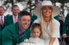 RORY MCILROY WINS THE MASTERS – AGAIN!  (PHOTO – RORY MCILROY CELEBRATES WITH HIS FAMILY WEARING HIS GREEN JACKET)