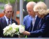 KING CHARLES AND QUEEN CAMILLA TRAVELLED TO NEW YORK YESTERDAY TO LAY FLOWERS AT THE 9/11 MEMORIAL