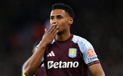 EUROPA LEAGUE QUARTER-FINALS : THURSDAY – 16/04/2026  (PHOTO – OLLIE WATKINS CELEBRATES)