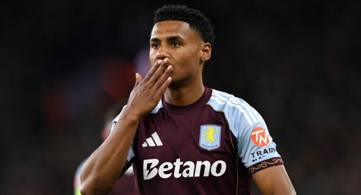 EUROPA LEAGUE QUARTER-FINALS : THURSDAY – 16/04/2026  (PHOTO – OLLIE WATKINS CELEBRATES)