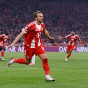 CHAMPIONS LEAGUE QUARTER-FINALS :  WEDNESDAY – 15/04/2026 (PHOTO – HARRY KANE CELEBRATES)