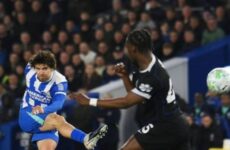 PREMIER LEAGUE : BRIGHTON AND HOVE ALBION VS CHELSEA – 21/04/2026  (PHOTO – FERDI KADIOGLU SCORES FOR BRIGHTON)