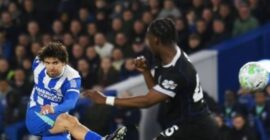 PREMIER LEAGUE : BRIGHTON AND HOVE ALBION VS CHELSEA – 21/04/2026  (PHOTO – FERDI KADIOGLU SCORES FOR BRIGHTON)