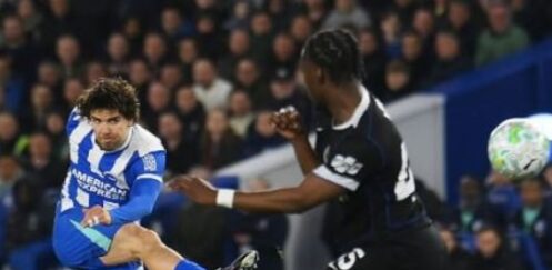 PREMIER LEAGUE : BRIGHTON AND HOVE ALBION VS CHELSEA – 21/04/2026  (PHOTO – FERDI KADIOGLU SCORES FOR BRIGHTON)