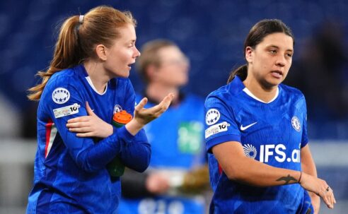 WOMEN’S CHAMPIONS LEAGUE QUARTER FINALS :  WEDNESDAY – 01/04/2026