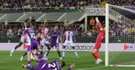 CONFERENCE LEAGUE QUARTER-FINALS : THURSDAY – 16/04/1016 (PHOTO – ISMAILA SARR SCORES FOR CRYSTAL PALACE)