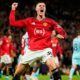 PREMIER LEAGUE : MANCHESTER UNITED VS BRENTFORD – 27/04/2026 (PHOTO – BENJAMIN SESKO CELEBRATES)