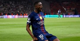 CHAMPIONS LEAGUE SEMI-FINAL :  PARIS SAINT GERMAIN VS BAYERN MUNICH – 28/04/2026  (PHOTO – OUSMANE DEMBELE CELEBRATES SCORING A BRACE)