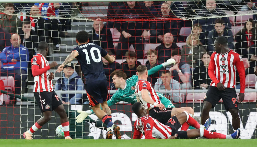 PREMIER LEAGUE : SUNDERLAND VS NOTTINGHAM FOREST – 24/04/22026  (PHOTO – MORGAN GIBBS-WHITE SCORES FOR FOREST)