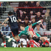 PREMIER LEAGUE : SUNDERLAND VS NOTTINGHAM FOREST – 24/04/2026  (PHOTO – MORGAN GIBBS-WHITE SCORES FOR FOREST)