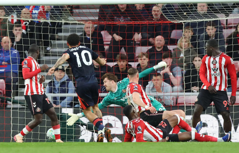 PREMIER LEAGUE : SUNDERLAND VS NOTTINGHAM FOREST – 24/04/22026  (PHOTO – MORGAN GIBBS-WHITE SCORES FOR FOREST)