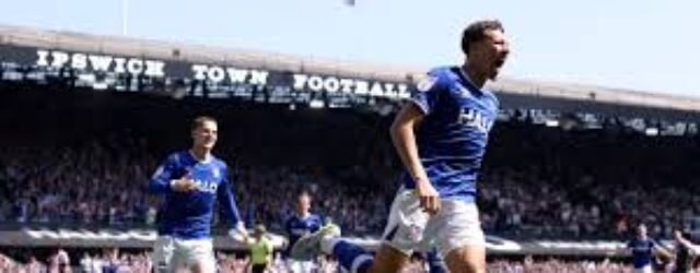 CHAMPIONSHIP : IPSWICH TOWN VS QUEENS PARK RANGERS – 02/05/2026  (PHOTO – KASEY MCATEER SCORED 3RD GOAL FOR IPSWICH TOWN)