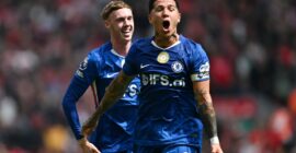PREMIER LEAGUE : SATURDAY – 09/05/2026  (PHOTO – ENZO FERNANDEZ CELEBRATES)