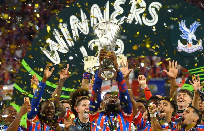 CRYSTAL PALACE MAKE HISTORY IN LEIPZIG WINNING THE UEFA CONFERENCE LEAGUE FINAL TROPHY!