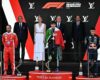 KIMI ANTONELLI WINS THE MONACO GRAND PRIX 2026! (PHOTO – KIMI ON THE PODIUM WITH PRINCESS CHARLENE AND PRINCE ALBERT OF MONACO ALONGSIDE LEWIS HAMILTON (2), AND ISACK HADJAR (3)