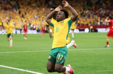 FIFA WORLD CUP 2026 :  SUNDAY – 14/06/2026  (PHOTO – NESTORY IRANKUNDA CELEBRATES)