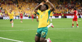 FIFA WORLD CUP 2026 :  SUNDAY – 14/06/2026  (PHOTO – NESTORY IRANKUNDA CELEBRATES)