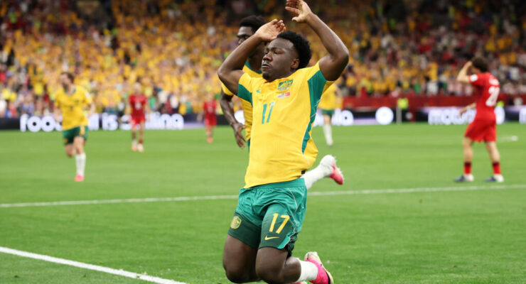 FIFA WORLD CUP 2026 :  SUNDAY – 14/06/2026  (PHOTO – NESTORY IRANKUNDA CELEBRATES)