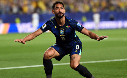 FIFA WORLD CUP 2026 :  19/06/2026  – (PHOTO – MATHEUS CUNHA CELEBRATES)