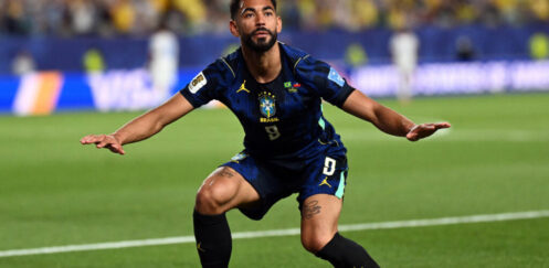 FIFA WORLD CUP 2026 :  19/06/2026  – (PHOTO – MATHEUS CUNHA CELEBRATES)