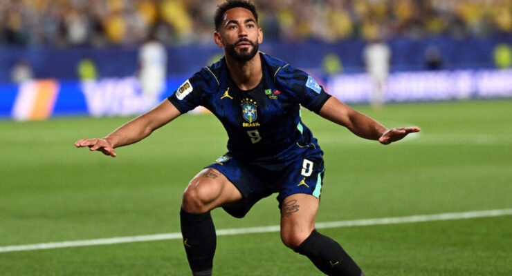 FIFA WORLD CUP 2026 :  19/06/2026  – (PHOTO – MATHEUS CUNHA CELEBRATES)