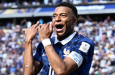 FIFA WORLD CUP : FRANCE VS SENEGAL – 16/06/2026   (PHOTO – KYLIAN MBAPPE CELEBRATES)