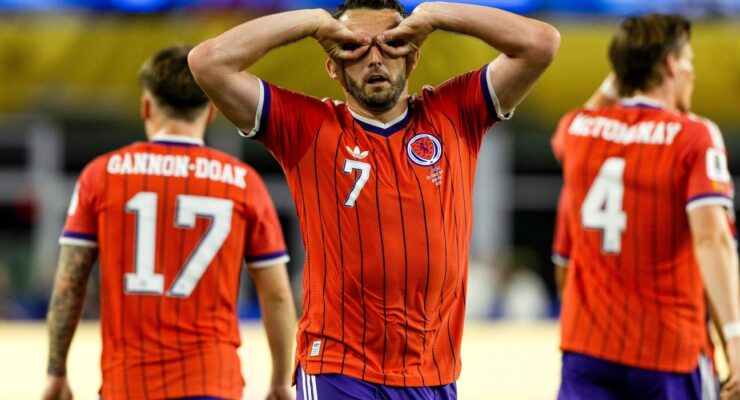 FIFA WORLD CUP :  HAITI VS SCOTLAND – 14/06/2026  (PHOTO – JOHN MCGINN CELEBRATES)
