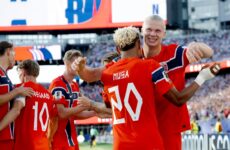 FIFA WORLD CUP : IRAQ VS NORWAY – 16/06/2026  (PHOTO – ERLING HAALAND CELEBRATES)