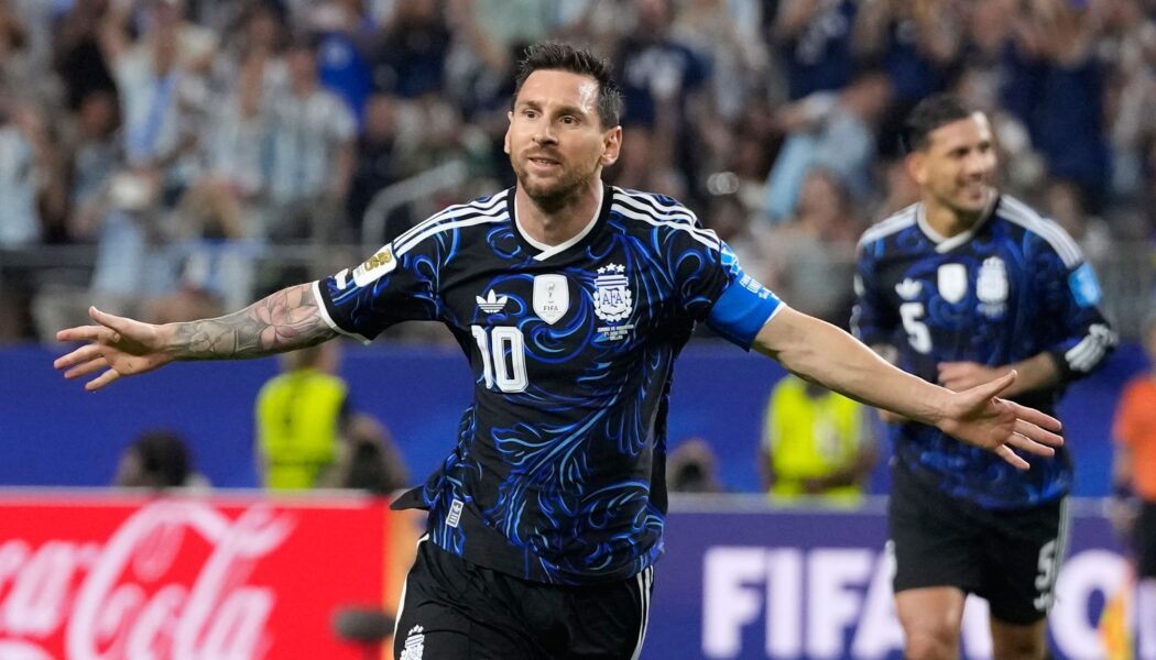 FIFA WORLD CUP 2026 : SUNDAY – 28/06/2026 (PHOTO – LIONEL MESSI CELEBRATES)