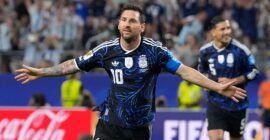 FIFA WORLD CUP 2026 : SUNDAY – 28/06/2026 (PHOTO – LIONEL MESSI CELEBRATES)
