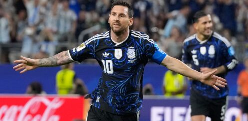 FIFA WORLD CUP 2026 : SUNDAY – 28/06/2026 (PHOTO – LIONEL MESSI CELEBRATES)